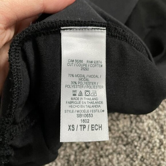 Splendid Black Elastic Waist Pull Up Skort Women's Size XS - Picture 6 of 9